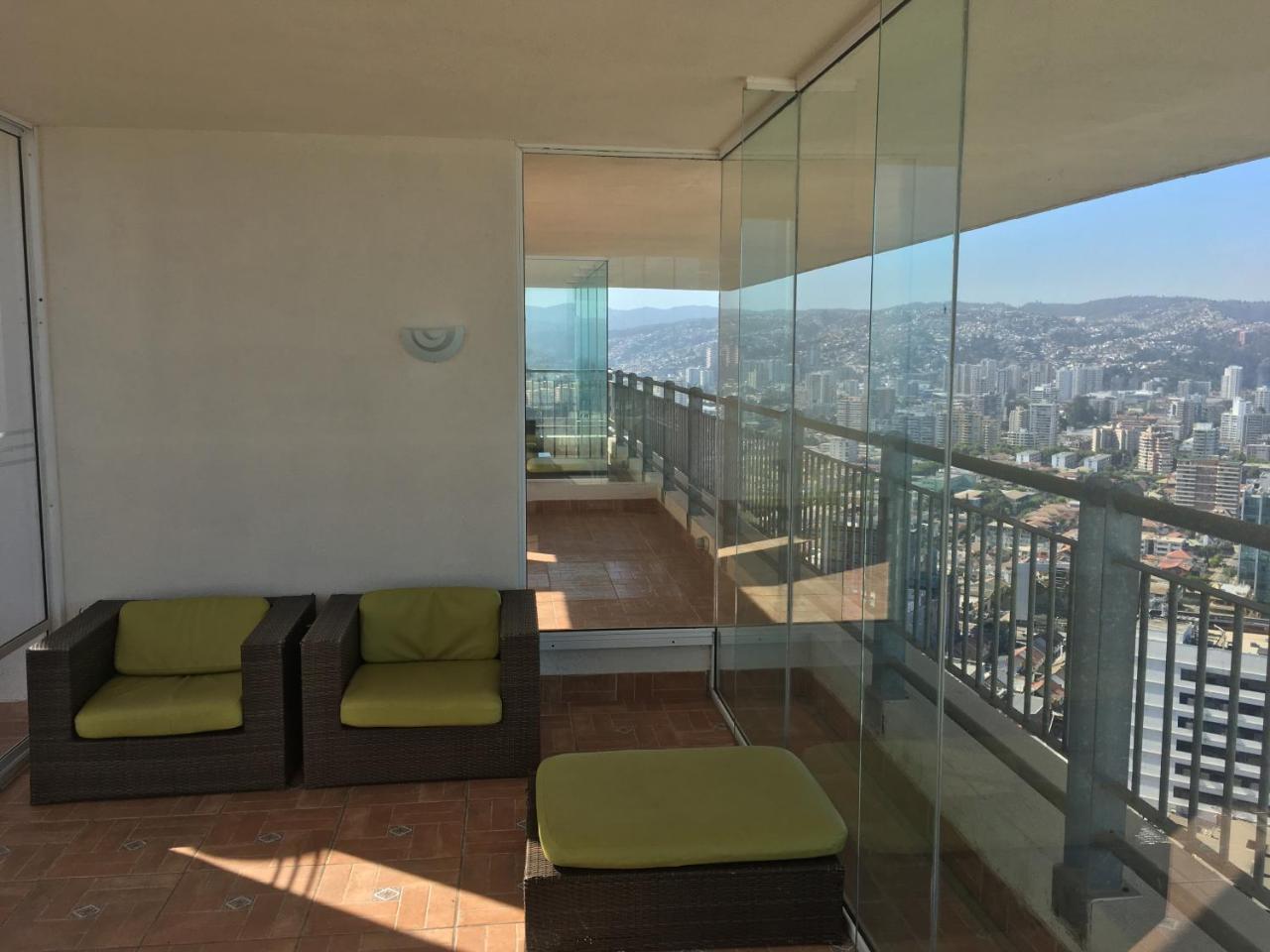 Apartament Departamento Alto Libertad Meseta Coraceros Vina del Mar Zewnętrze zdjęcie